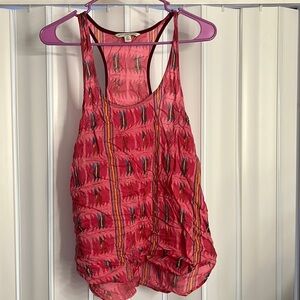 AEO Pink Aztec Print Tank